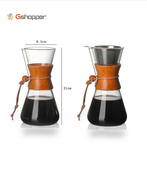 Heat-resistant glass coffee pot — Coffee Makers