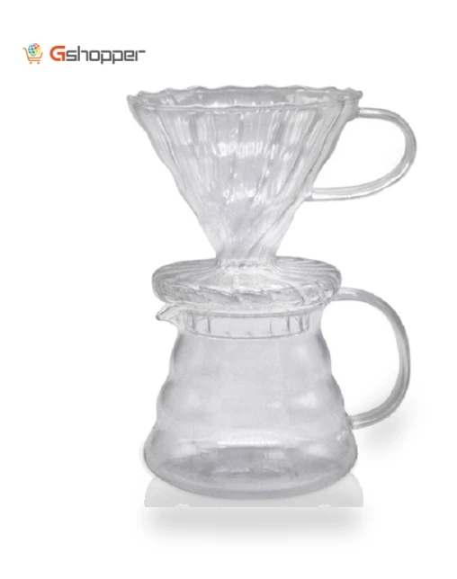 Heat-resistant Hand-brewed Coffee Glass Pot — Pots