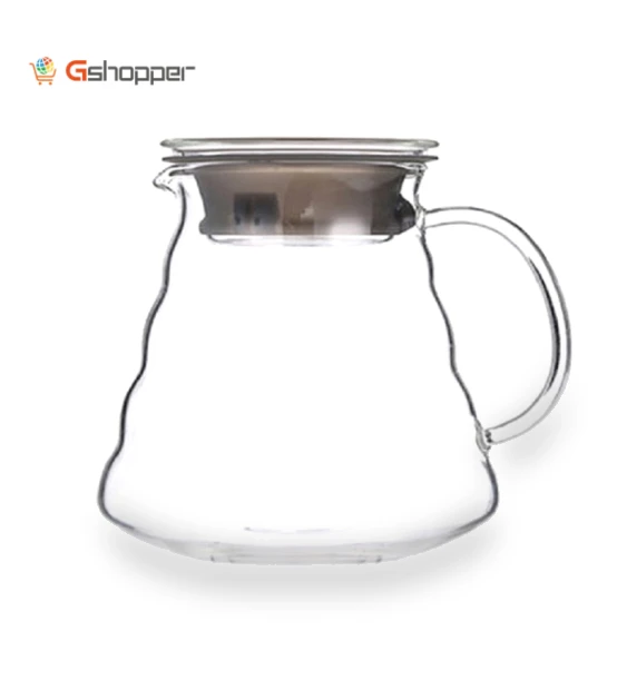 Heat-resistant hand brewed coffee glass pot — Pots