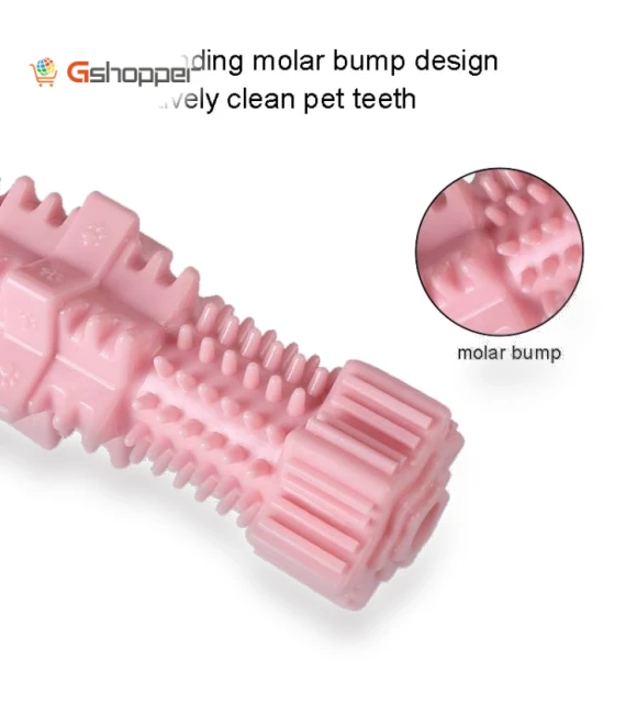 Hexagonal Molar Rods Pet Tooth Brush — Toys