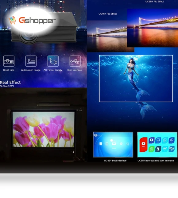 Home Theater Multimedia HD LED Projector — Home Theater Projectors