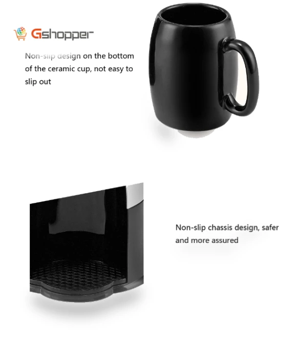 Household Small Coffee Machine Fully Automatic Portable Mini Single Cup Coffee Maker — Single-Cup Coffee Makers, Homezest