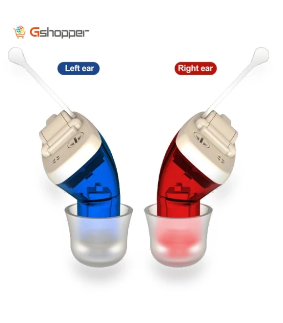Invisible In-Ear Hearing Aid Sound Amplifier — Hearing Support