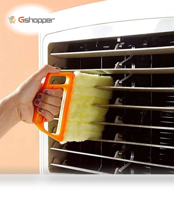 Microfiber Blind Dust Removal Cleaning Brush — Dusting Tools