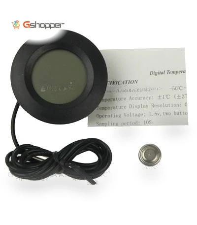 Mini Indoor LCD Display Digital Thermometer — Home Climate Control