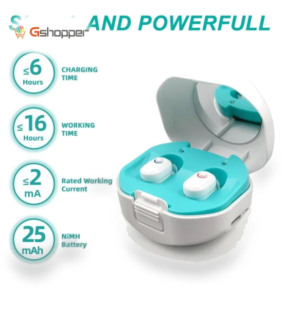 On-Ear Sound Amplifier Hearing Aid — Hearing Support
