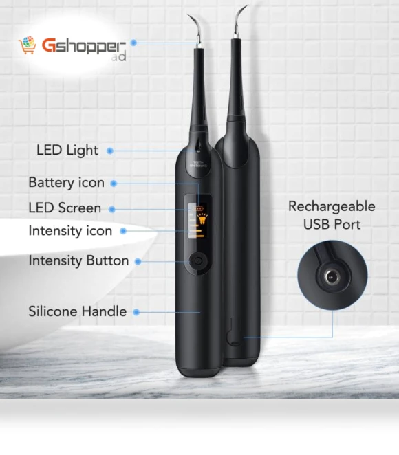 Portable Electric Dental Cleaning And Scaler Tool — Power Flossers