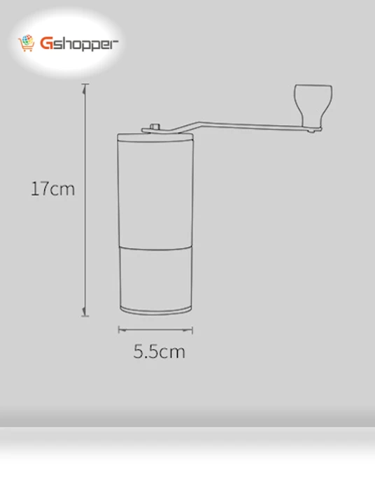 Portable Hand-cranked Coffee Machine Detachable Manual Grinder — Hand Coffee Grinders