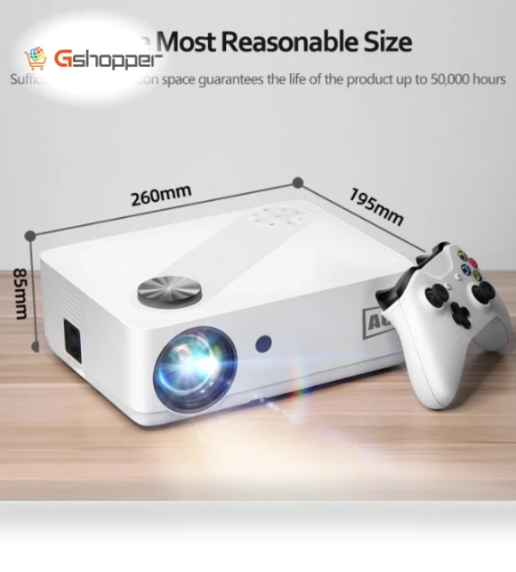 Portable Home Theater LED HD Digital Projector — Home Theater Projectors, AUN