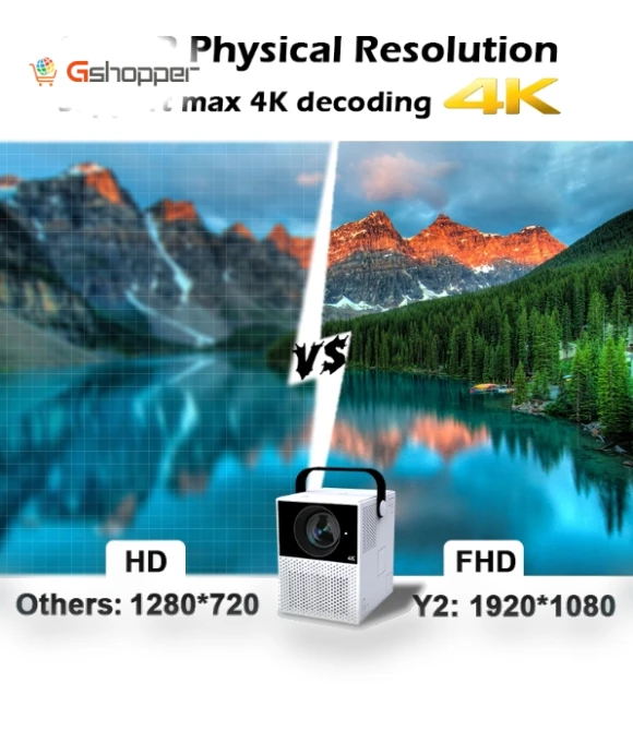 Portable Home Theater LED HD Digital Projector — Home Theater Projectors, WEJOY
