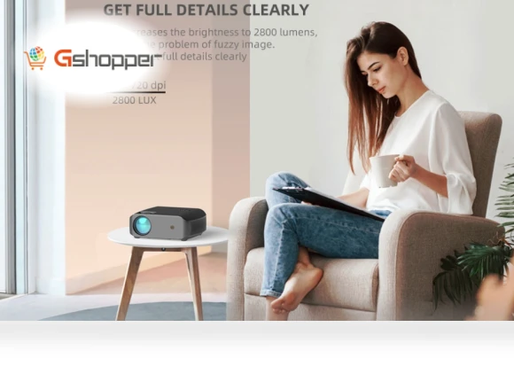 Portable Mini LED Projector — Home Theater Projectors, Vivibright