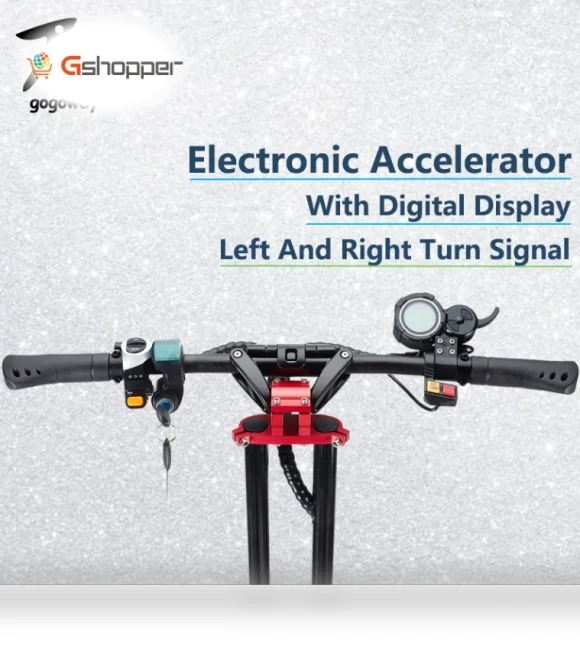Powerful 13 Inch Fat Tire Electric Scooter — Electric Self-Balancing Scooters, Quickwheel
