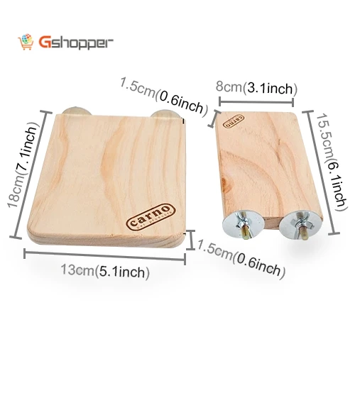 Rectangular Springboard Hamster Pedal Toy — Exercise Wheels