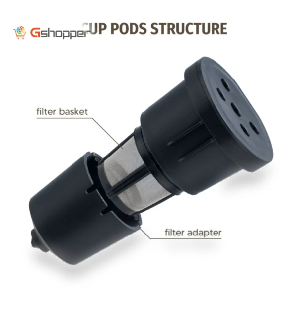 Reusable Coffee Capsule Filter Cup — Permanent