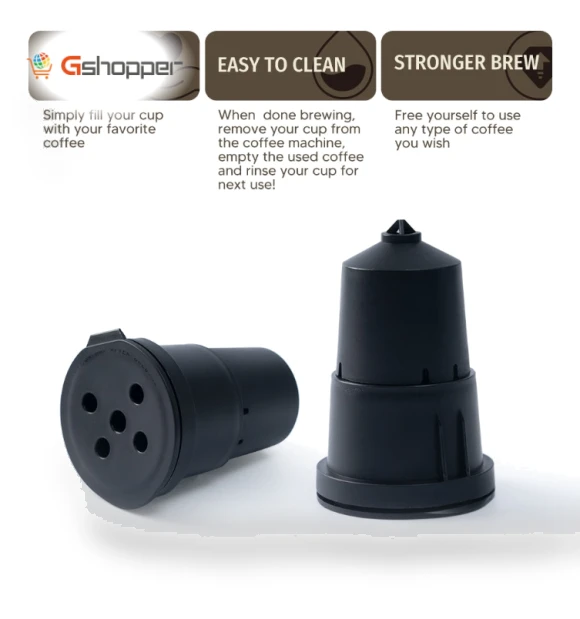 Reusable Coffee Capsule Filter Cup — Permanent