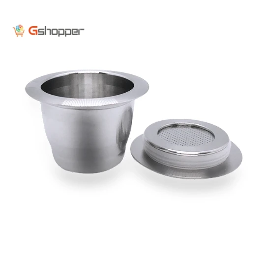 Reusable Stainless Steel Coffee Capsules — Permanent