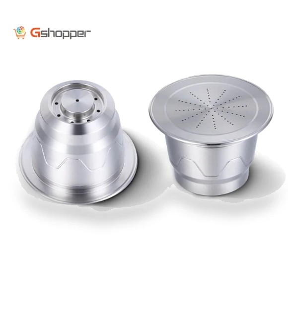 Reusable Stainless Steel Coffee Capsules — Permanent