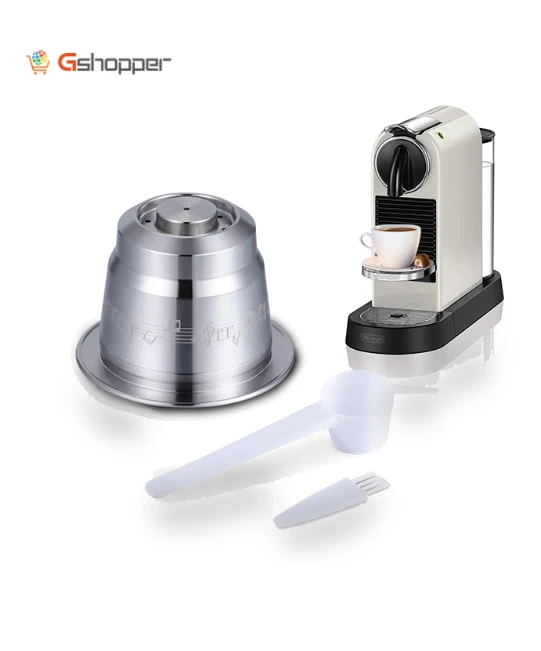 Reusable Stainless Steel Coffee Capsules — Permanent