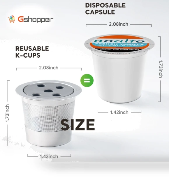 Reusable Stainless Steel Filter — Permanent