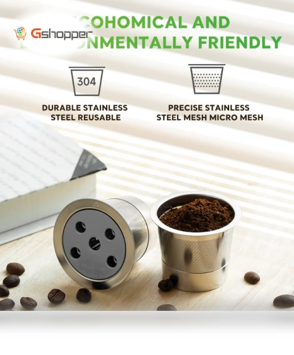 Reusable Stainless Steel Filter — Permanent
