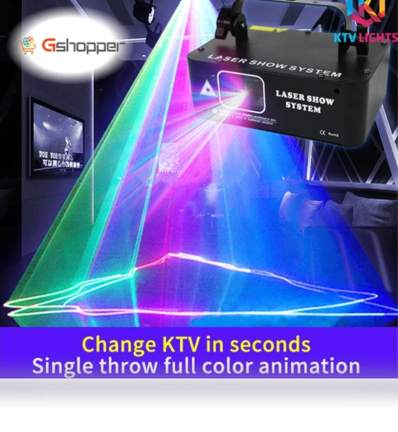 RGB Line Scanning Laser Light — Stage Laser Lights