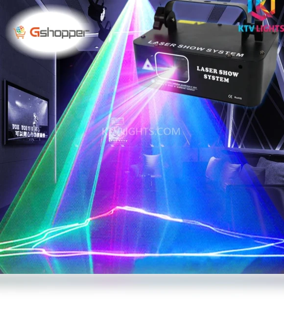 RGB Line Scanning Laser Light — Stage Laser Lights