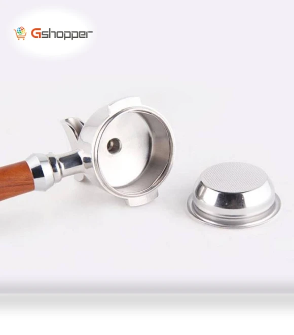 Semi-automatic Coffee Machine Stainless Steel Powder Bowl Brewing Head Filter Bottomless Handle Filter — Semi-Automatic Espresso Machines