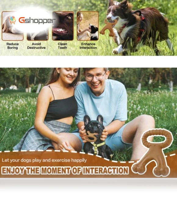 Simulation Nylon Dog Bone Toy — Bones