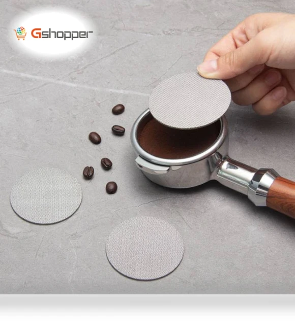 Sintered Sheet Coffee Splash Filter — Permanent