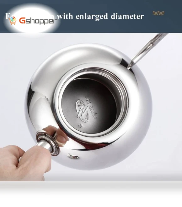 Stainless Steel Coffee Pot — Stovetop Moka Pots