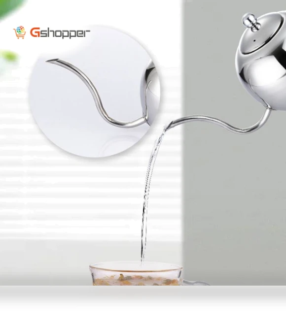 Stainless Steel Coffee Pot — Stovetop Moka Pots