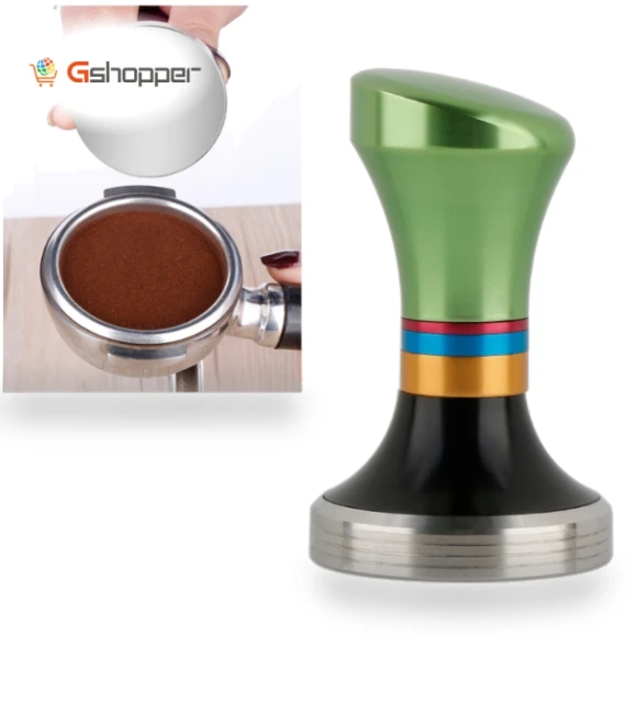 Stainless Steel Flat Bottom Coffee Powder Hammer — Electric Blade Coffee Grinders