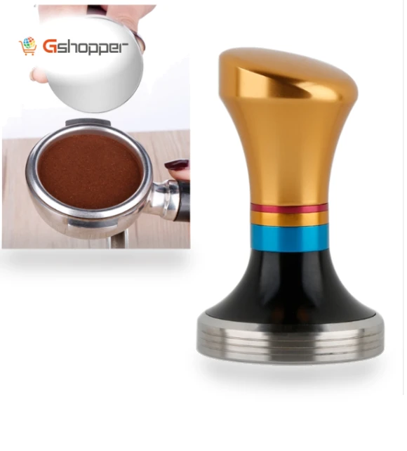 Stainless Steel Flat Bottom Coffee Powder Hammer — Electric Blade Coffee Grinders