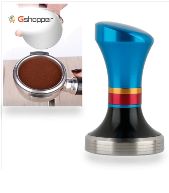 Stainless Steel Flat Bottom Coffee Powder Hammer — Electric Blade Coffee Grinders