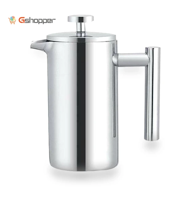 Stainless Steel French Press Coffee and Tea Pot — French Press Coffee Makers