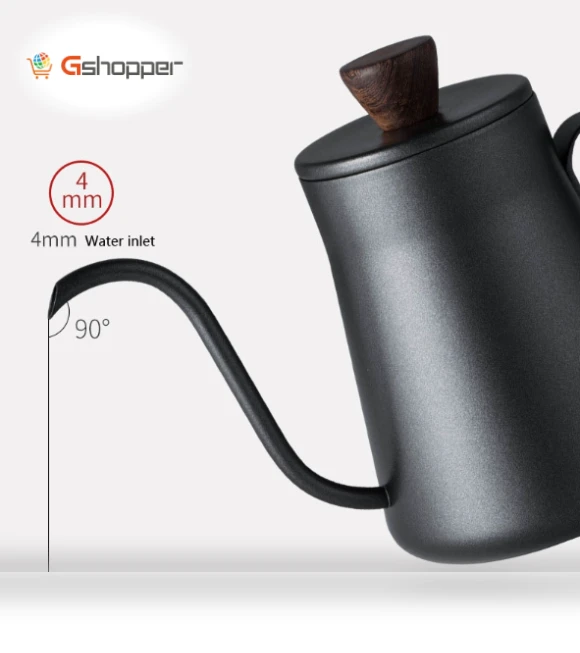 Stainless Steel Hand Brewing Pot — Stovetop Moka Pots