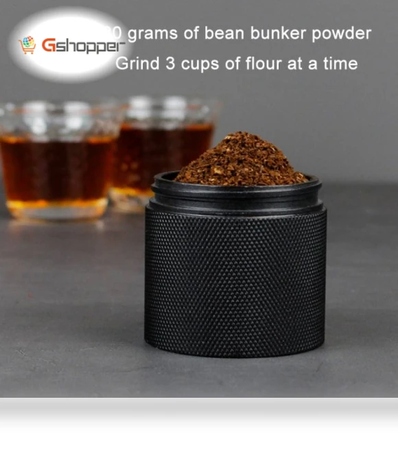Stainless Steel Hand Crank Coffee Bean Grinder — Hand Coffee Grinders