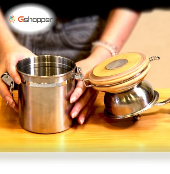 Stainless Steel Hand Crank Coffee Bean Grinder — Hand Coffee Grinders