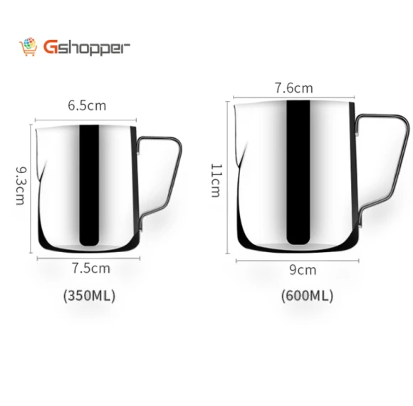 Stainless Steel Milk Foam Cup — Milk Frothing Pitchers