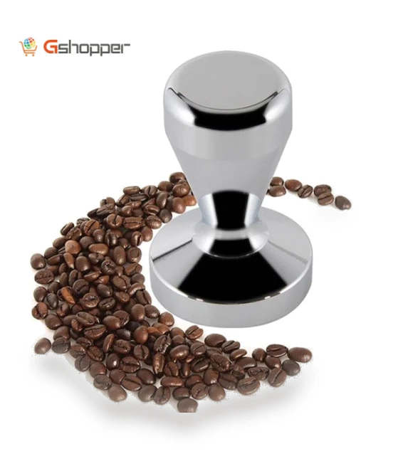 Stainless Steel Powder Press Flat Bottom Coffee Powder Hammer — Coffee & Espresso Machine Components