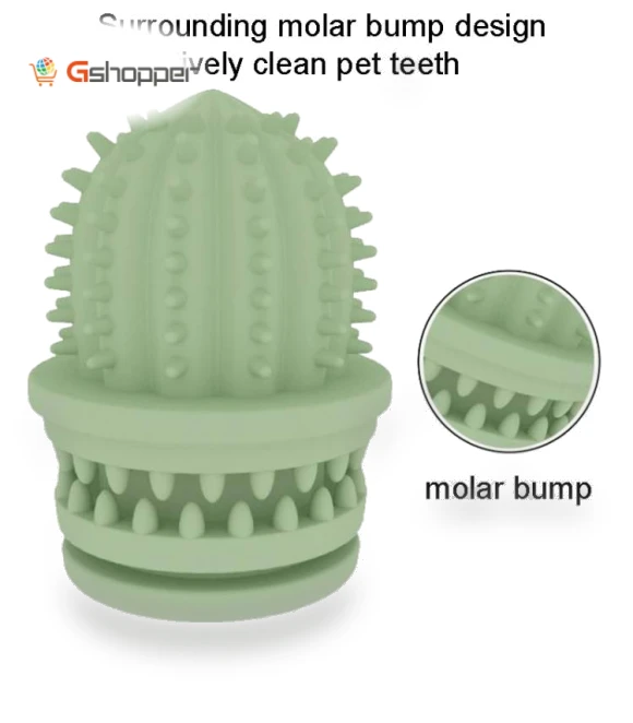 Teeth Cleaning Cactus Toy for Pets — Chew Toys