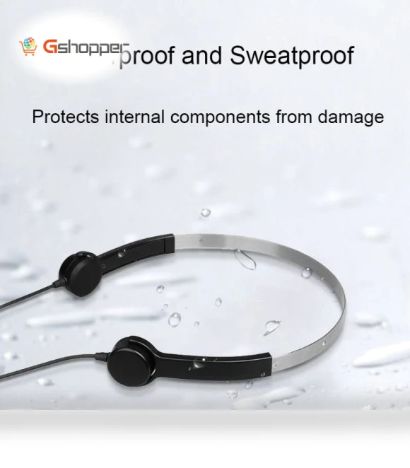 Wired Headset with Bone Conduction Technology — Hearing Support