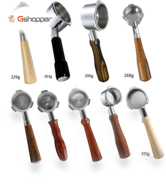 Zinc Alloy Coffee Maker Bottomless Handle — Replacement Parts