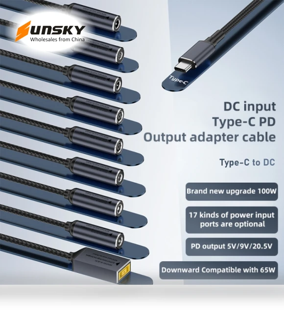 100W Computer Charging Adapter Connector — Charging Solutions