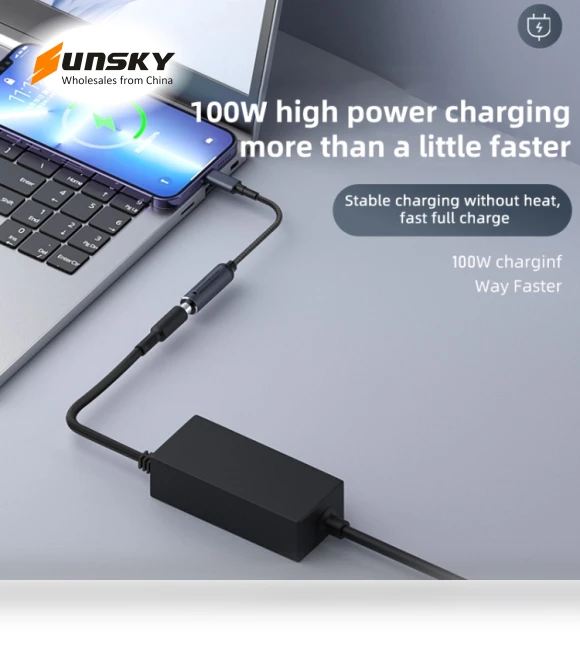 100W Computer Charging Adapter Connector — Charging Solutions