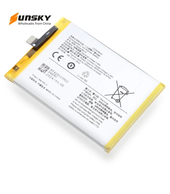 5000mAh Li-Polymer Battery Replacement — Phone Battery Replacements, VIVO