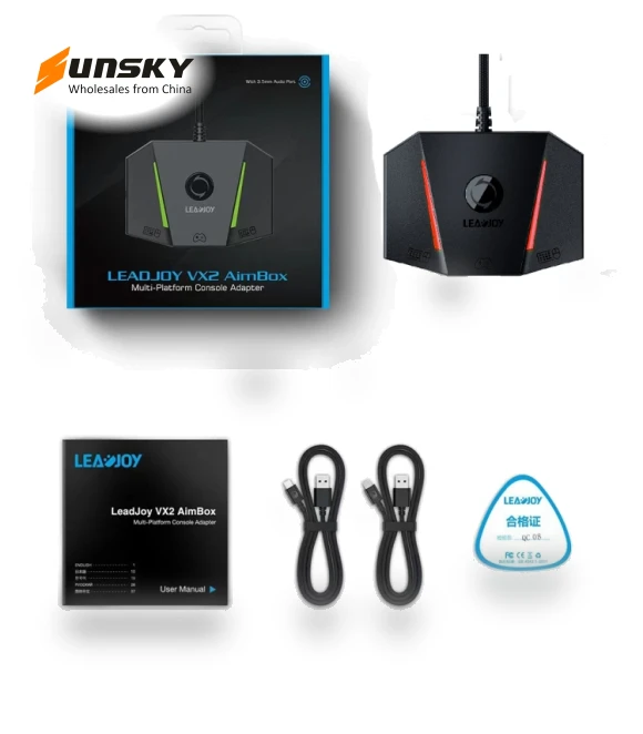 AimBox Game Console Keyboard Mouse Converter — Gaming Controllers, GameSir
