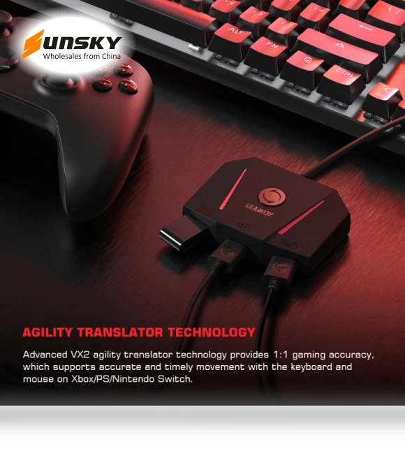 AimBox Game Console Keyboard Mouse Converter — Gaming Controllers, GameSir