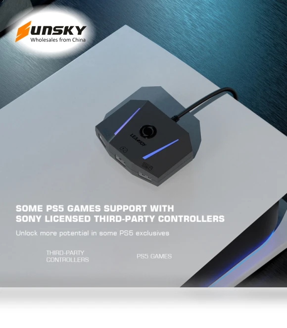 AimBox Game Console Keyboard Mouse Converter — Gaming Controllers, GameSir