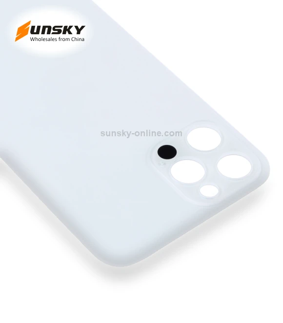 Big Camera Hole Glass Back Battery Cover — Back Covers
